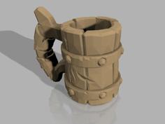 Medieval Mug 3D Printer Model