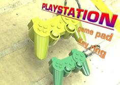 PLAYSTATION Key Ring 3D Printer Model