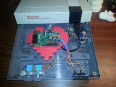 Raspberry Pi B And B+ Mounts For NES (Nintendo Entertainment System) 3D Printer Model