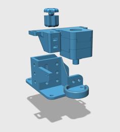 Bracket + Z-EndStop + Oil Drip Tray + Oldham Coupler For TEVO Tarantula 3D Printer Model