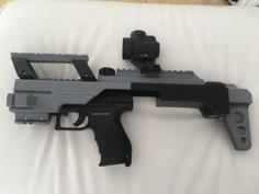 Micro PDW (Airsoft Conversion) 3D Printer Model