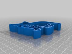 Corgi Cookie Cutter Cleaned Up 3D Printer Model