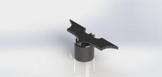 Batman Valve Stem Cap 3D Printer Model