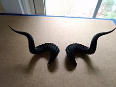 SolidPython Parametric Horns 3D Printer Model