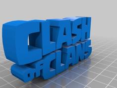 CLASH OF CLANS BARBARIAN KING 3D Printer Model