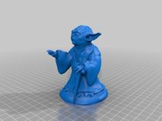 Yoda Using The Force 3D Printer Model