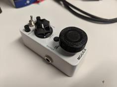 Guitar Pedal Switch Barefoot Button 3D Printer Model