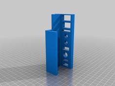 Lulzbot Taz 6 Or 5 Tool Caddy Holder Clamp V2.0 3D Printer Model