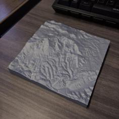 Pikes Peak International Hill Climb Terrain Section 3D Printer Model