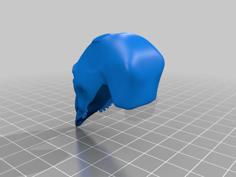 VOYD Inspired Helmet 3D Printer Model