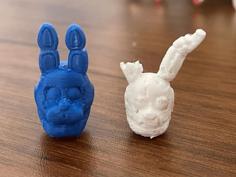 Lego Bonnie And Springtrap Heads 3D Printer Model