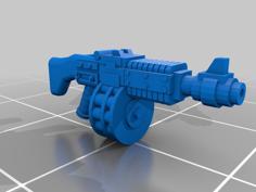 Ripper Gun 3D Printer Model