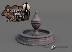 The Wightwood Abbey Fountain 3D Printer Model