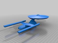 NCC_1751-Star Trek 3D Printer Model