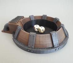 Vat Dice Tray 3D Printer Model