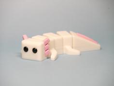 ARTICULATED AXOLOTL 3D Printer Model