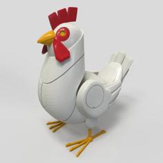 Robot Chicken 3D Printer Model