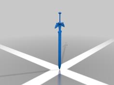 The Legend Of Zelda Master Sword (Twilight Princess Edition) 3D Printer Model