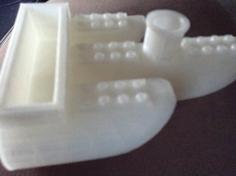 Balloon Powered Boat 3D Printer Model