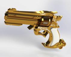 Mccree Peacekeeper Gambler 3D Printer Model