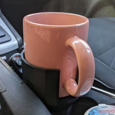 10oz Mug Adapter For Cup Holder 3D Printer Model