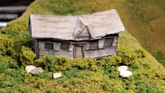 Abandoned House (N-Scale) 3D Printer Model