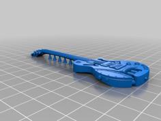 Kevin’s Steampunk Ashlee Guitar 3D Printer Model