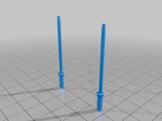 Kenner Light Sabers 3D Printer Model