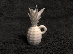 Pineapple Keychain 3D Printer Model