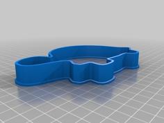 Turtle Cookie Cutter 3D Printer Model