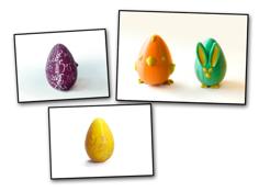 Easter Eggs 3D Printer Model