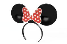 Minnie Mouse Ears 3D Printer Model