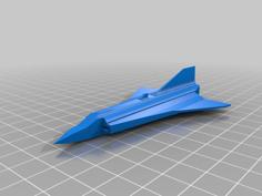 SAAB J35 Draken 3D Printer Model