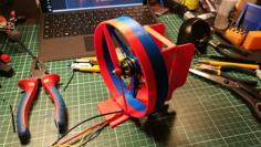 Airboat Propulsion And Steering 3D Printer Model