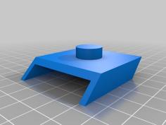 Tri-Angle Bracket (Complete Side Table) 3D Printer Model