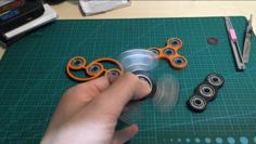 Hand Spinner Retro Fidget Toy 3D Printer Model