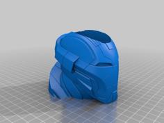 Iron Man Heart Breaker Mk17 Helmet Vase / Pencil Holder 3D Printer Model