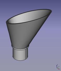 Trichter Für PET-Flaschen / Funnel For PET-Bottles 3D Printer Model