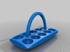 Chicken Egg Tray 3D Printer Model