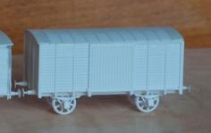 Simple Boxcar 3D Printer Model