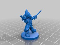 Gnome Bard 3D Printer Model