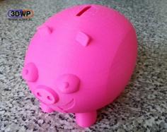 Printable Piggy Bank 3D Printer Model