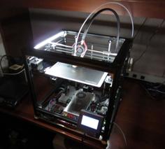 2020 LED Lighting Mount – HyperCube CoreXY 3D Printer Model