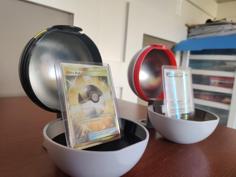 Pokeball Tin Card Display 3D Printer Model