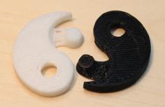 Yin Yang Necklace 3D Printer Model