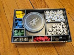 Tiny Epic Galaxies + Beyond The Black Organizer With Removable Trays 3D Printer Model