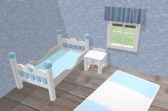 Bedside Table Compatible With Sylvanian Families Or Playmobil 3D Printer Model