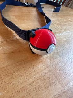 Belt Clip For Super Mini Pokeball Kit 3D Printer Model