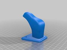 Motor Bike Helmet Hanger (V2) 3D Printer Model