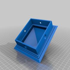 4″x 4″ Fence Post Cap 3D Printer Model